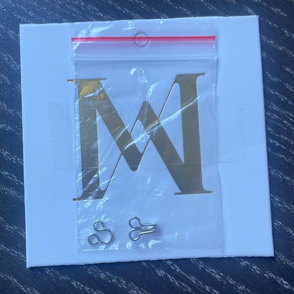 Meshki black satin bralette crystal detail - Picture 3 of 3